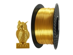 Filamento Para Impressora 3d Pla 1,75 Mm Silk Gold 1 Kg Carretel Material De Impressão 3d Pla Pla Brilhante E Sedoso Slowmoose (2,2 Lbs)