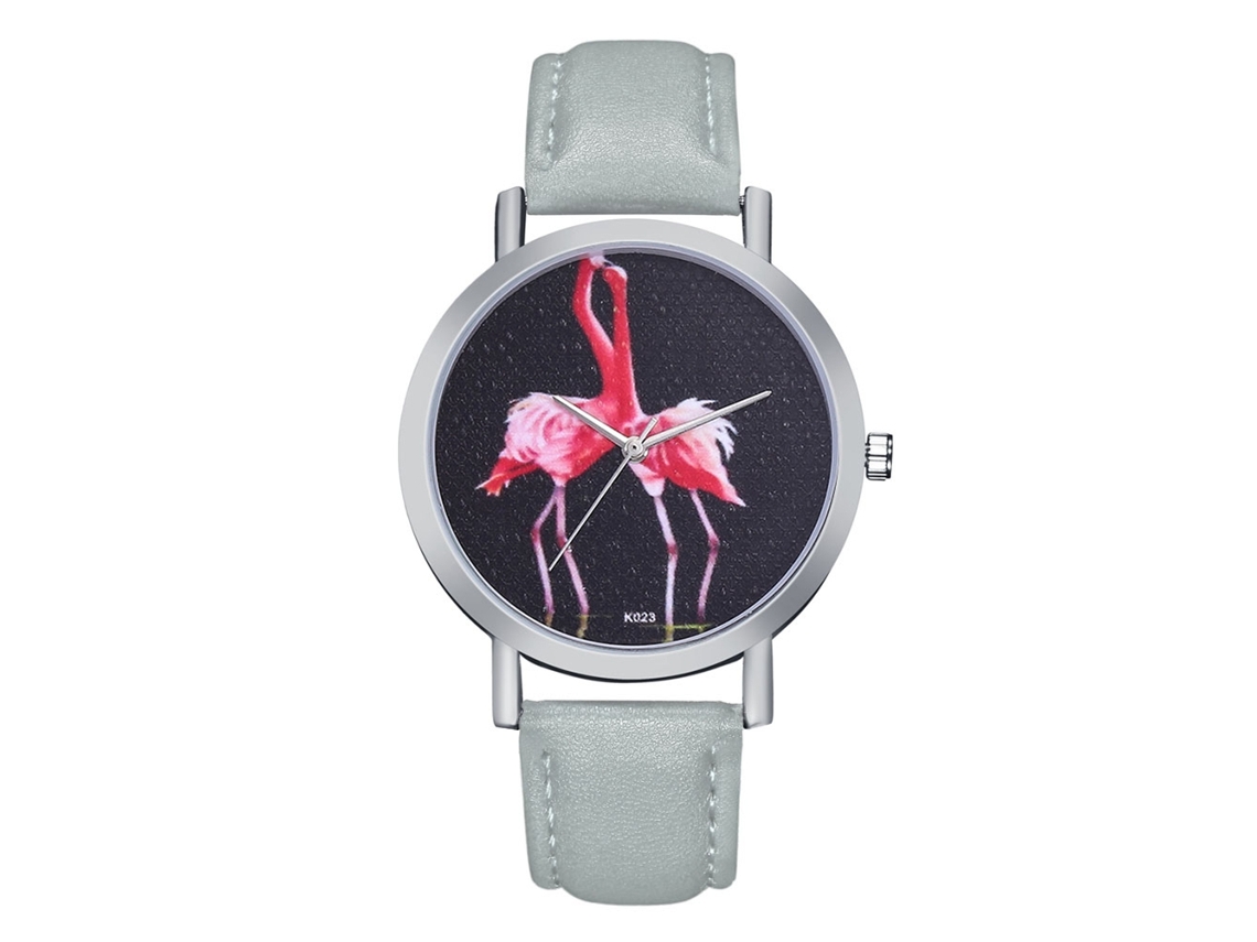 Reloj De Pareja New Star Sky Cuarzo Correa De Cuero Unisex Regalo Gris