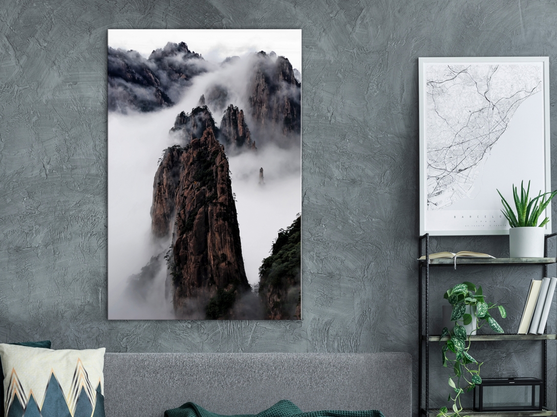 Quadro ARTGEIST Rocks in the Clouds (1 Part) Vertical (20x30)