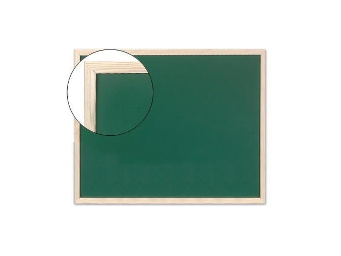 Quadro Verde Q-Connect Caixilho Madeira 60X40 Cm