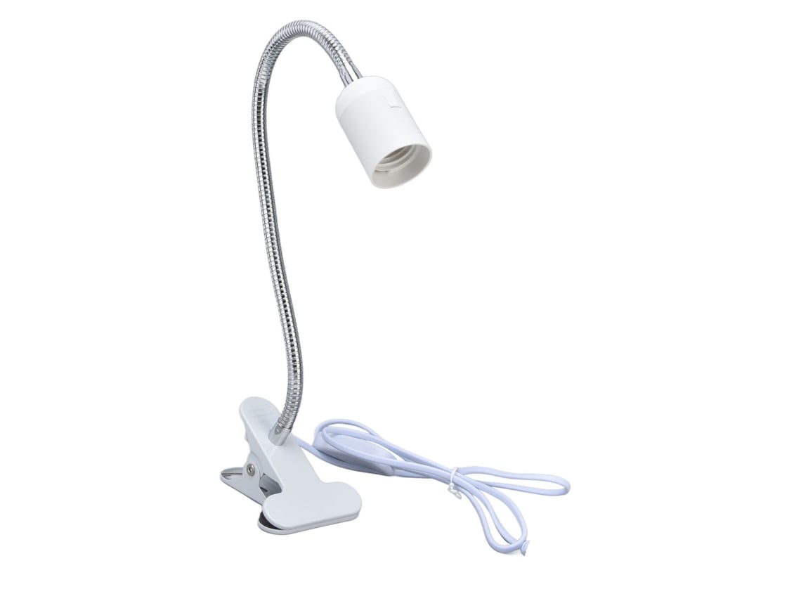 2026 soporte para Lâmpada de Mesa Clip E27/e26 Regulável 360 Graus Material Durável Plugue Ue 100 240v
