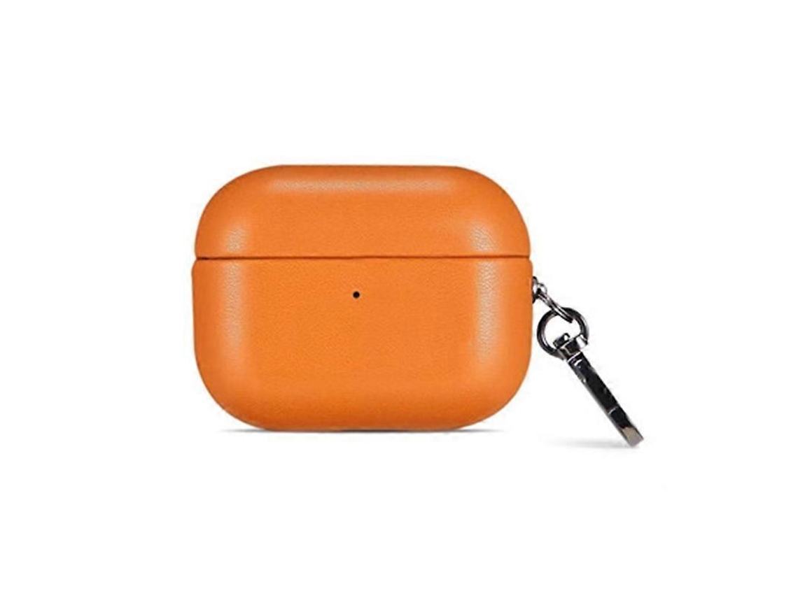 Capa protetora em couro PU para fones de ouvido Bluetooth sem fio Apple AirPods Pro 2 GIECY