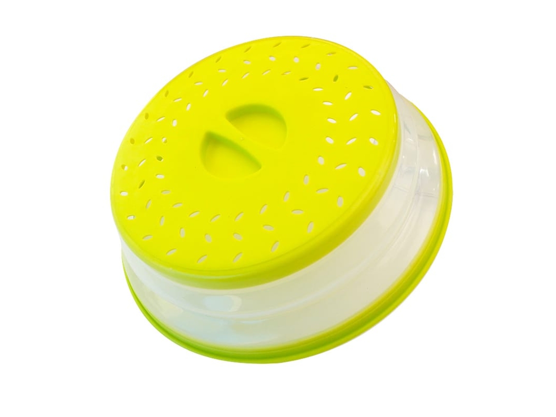 2026-2 Tampas De Prato Para Micro-ondas Anti-salpicos, Dobráveis, Ventiladas, Sem Bpa, Não Tóxicas, 10,5 Polegadas, Verde