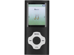 Reprodutor de MP3/MP4 Bluetooth de 16 GB, reprodutor de música portátil ultra potente para crianças com cartão de memória pequeno e redução de ruído.