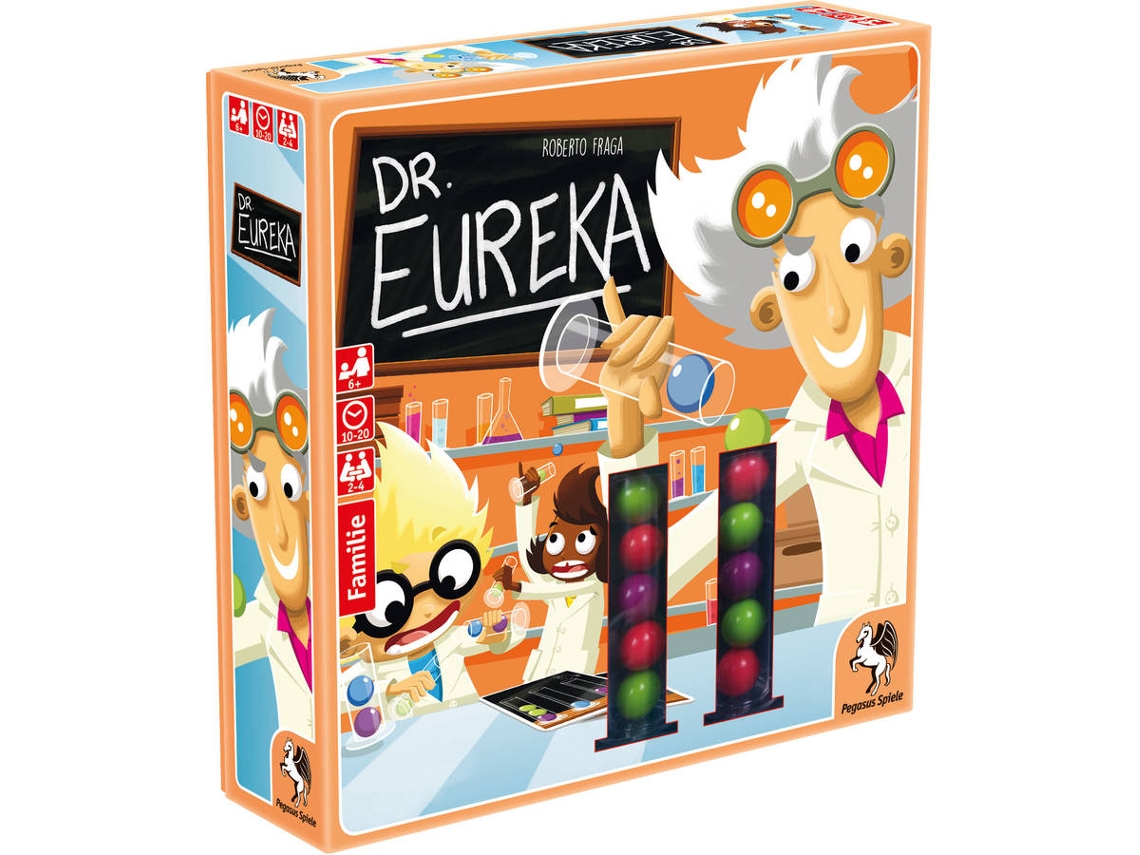 Jogo de Tabuleiro PEGASUS Dr. Eureka