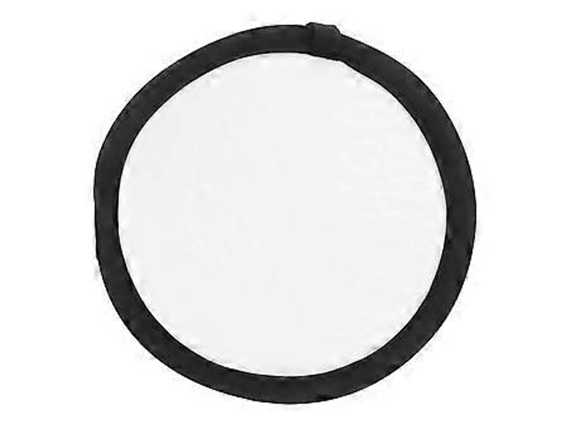 Refletor De Tela 11,8 Pol. Redondo Prata Branco Dobrável Dupla Face Foto Refletor Para Fotografia Slowmoose