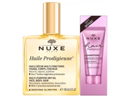 NUXE Huile Prodigieuse 100 Ml Cabelo Prodigieux Le Shampoing Brillance Miroir 30 Ml Oferecido
