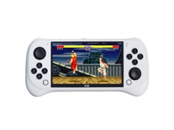 Console Portátil X53 Tela 5.5 Polegadas Hd Manípulo Psp 8gb Ram (branco)