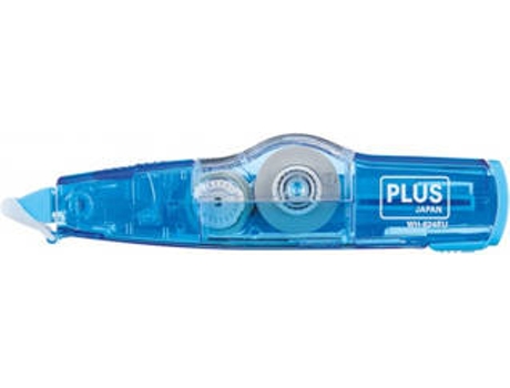 Corretor de Fita PLUS Bi-Direccional Azul (4.2 mm x 6 m)