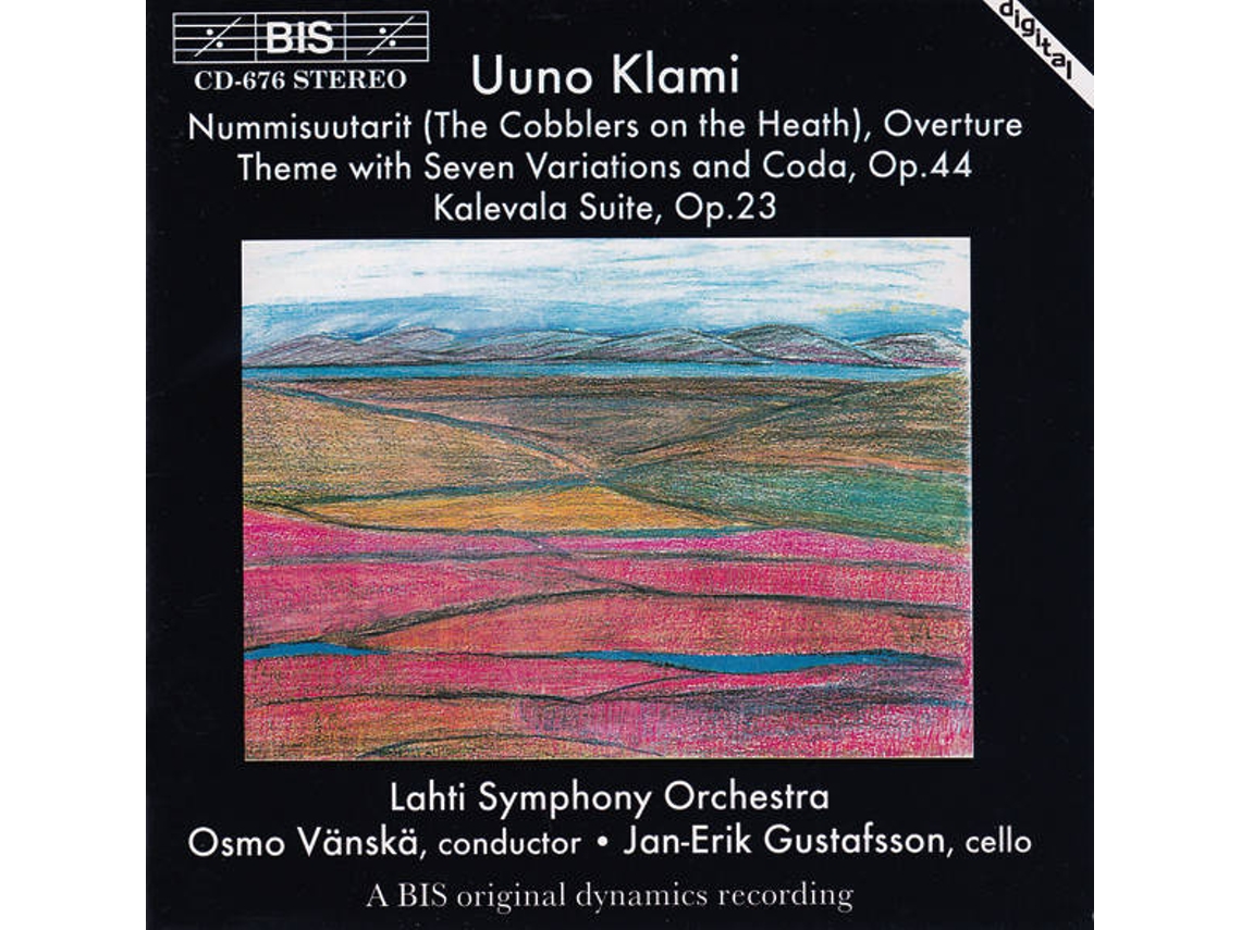 CD Uuno Klami, Jan-Erik Gustafsson , Lahti Symphony Orchestra, Osmo Vänskä - Nummern (1CDs)
