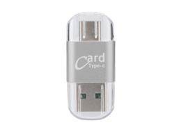 Leitor De Cartões (leitura De Alta Velocidade Otg Type-c 2-in-1)