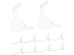 Kit De 10 Ganchos De Aço Carbono Para Teto, Parede Ou Para Pendurar Orquídeas Para Uso Doméstico E Profissional