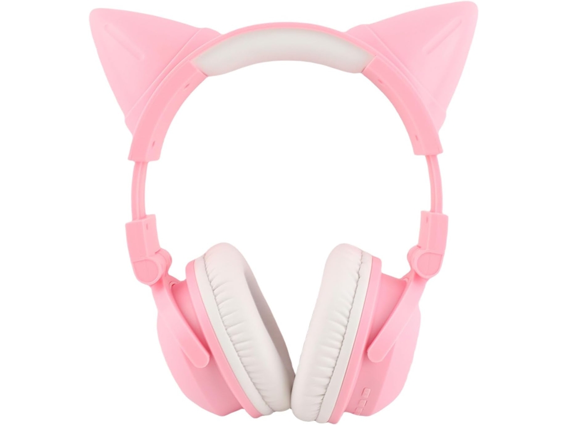 Fones De Ouvido Com Fio E Sem Orelhas Gato