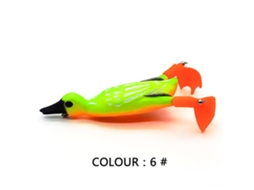 Bionic Bait (floating Rotating Flipper) Yue Xinghui Bionic Bait Floating Duck 9.5cm/12g Rotating Flipper Lure Rotating Tractor