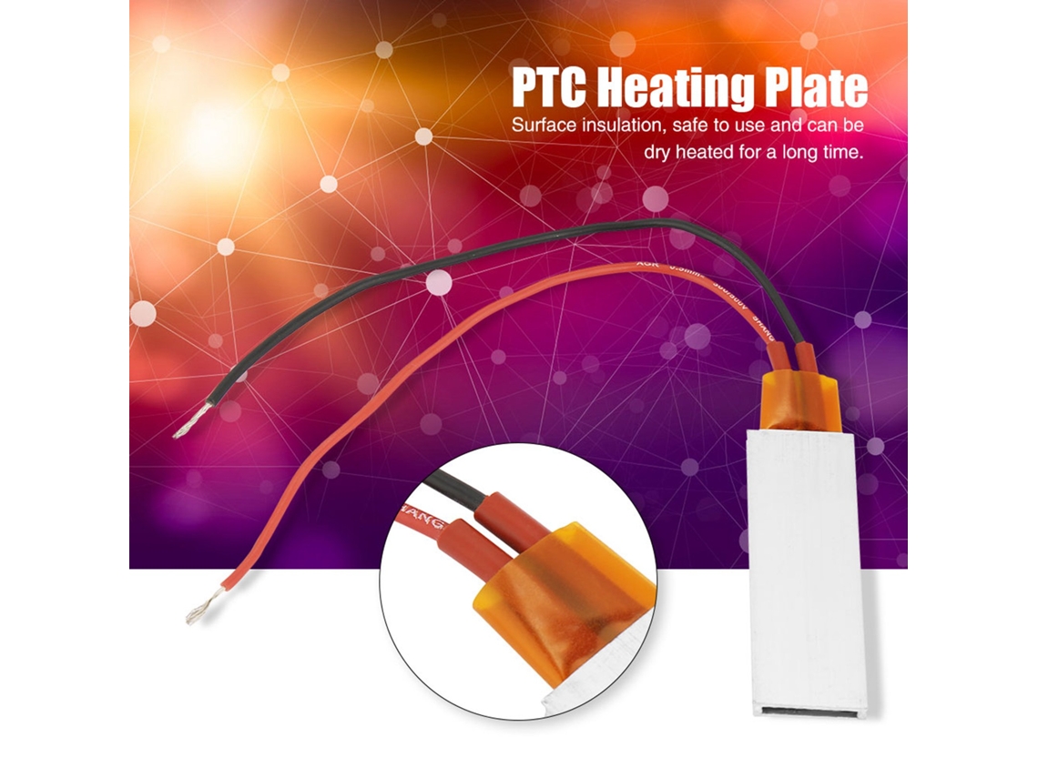 Placa De Elemento De Aquecimento Ptc Com Termostato