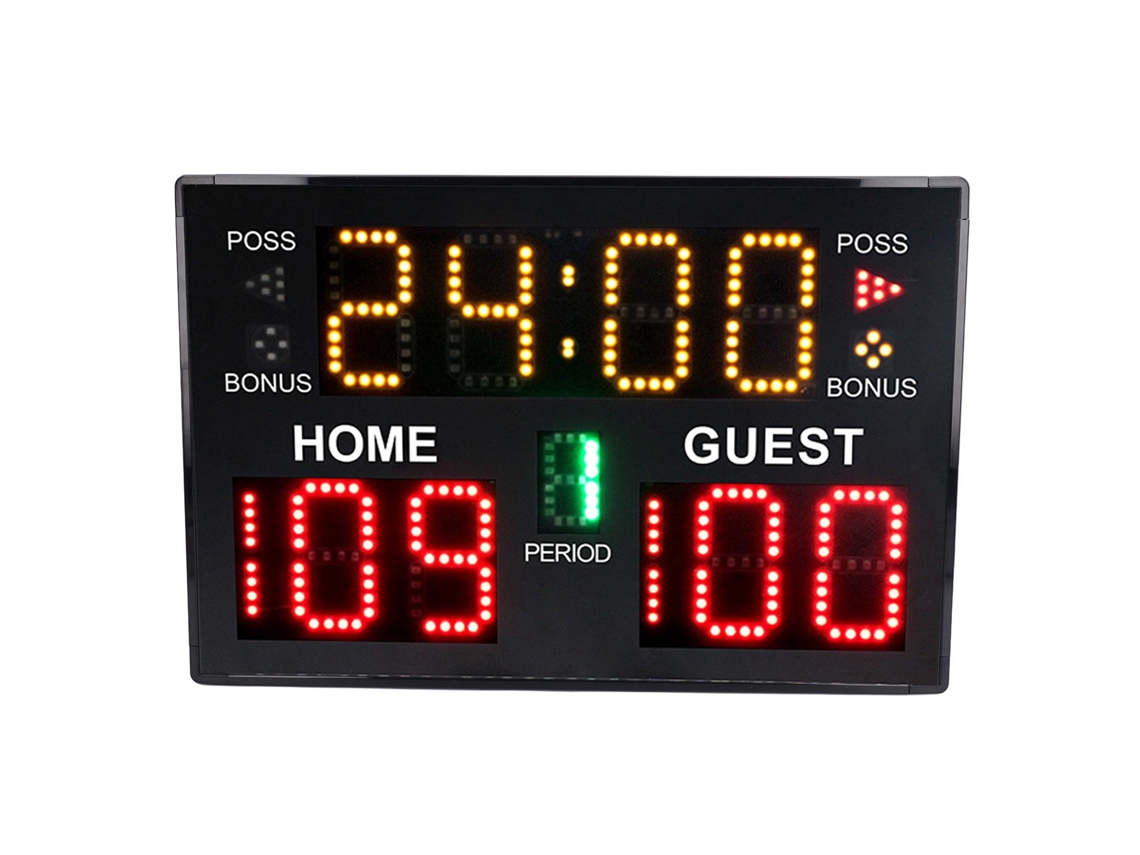 Placar Digital de Basquete 11 Dígitos Multiesportivo