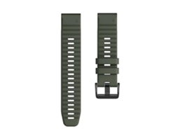 Lurelia Pulseira, Compatível Com Garmin Fenix 7x/ 6x 26mm Smartwatch De Silicone Liberação Rápida Verde Exército, Acabamento Moderno