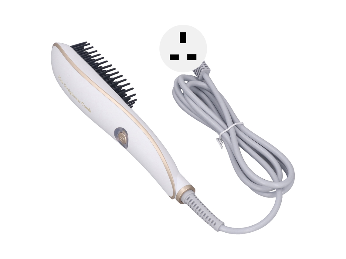 2026 peine Plancha de Cabelo Elétrico com Íons Negativos Aquecimento Rápido 220 240v Plug Uk