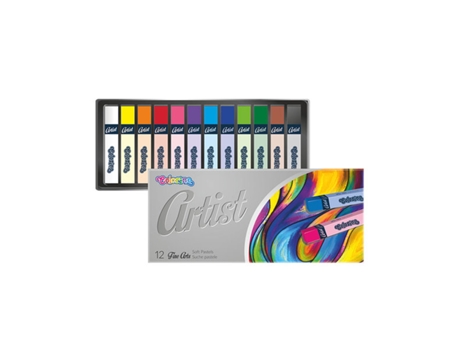 Pastel Seco Artist 12 Cores