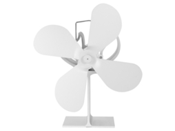 Ventilador Portátil Estufa 4 Lâminas Distribuição Calor