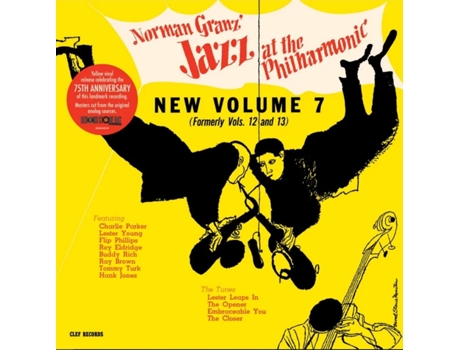 Charlie Parker Norman Granz' Jazz At The Philharmonic Vinil Amarelo Edição Limitada Rsd 2024