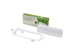 Luz De Emergência Led 3w Autotest, 265 Lm, 6500k, Bateria De Lítio, 3h De Autonomia, Modos Permanente E Não Permanente Alpinaluz