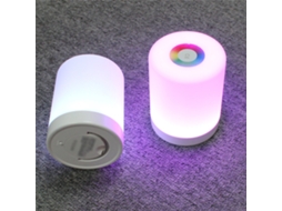 Rebe-lâmpada Led Noturna Com Controle Táctil 3 Níveis De Brilho Modos De Mudança De Cor Usb Bateria Recarregável Portátil