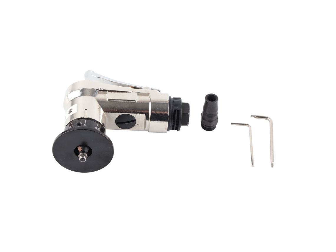 Máquina De Desbaste Neumática Portátil Mini Kp‑5703 Estilo Japonés Para Recorte De Metal Con Arco De 45 Grados