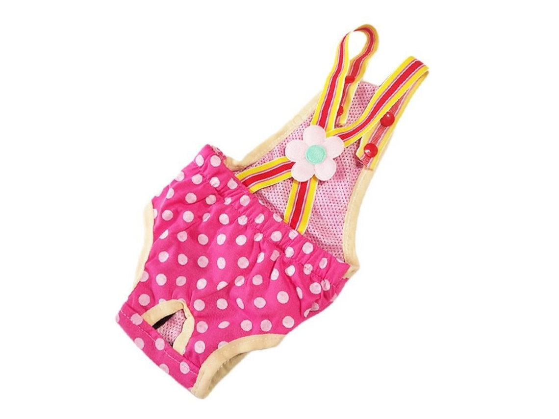 Pantalones Sanitarios Para Perras, Talla Xxs, Algodón Lavable, Para Perros Hembras En Celo O Incontinencia