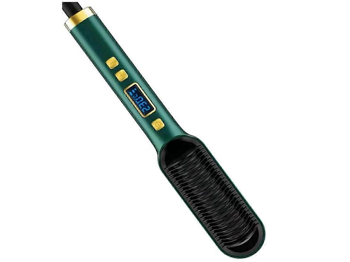 Escova Alisadora E Modeladora De Cabelo Profissional Elétrica 2 Em 1 Com Visor Lcd. Nostalgia88