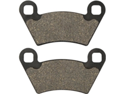 Pastilhas de Freio Universais para Motocicleta Discos Dianteiros e Traseiros 4x4 Efi Dimensões Otimizadas: