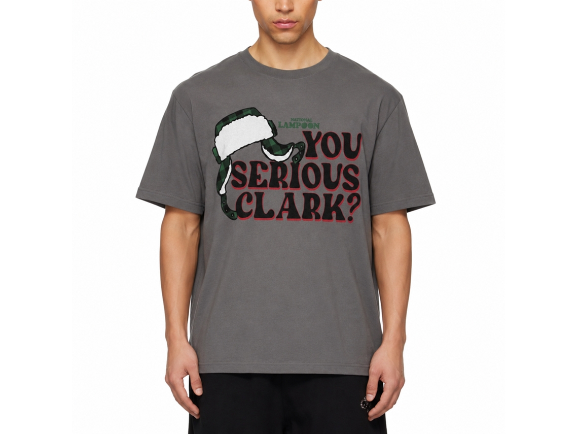 Rockinstone National Lampoon's Christmas Vacation You Serious Clark Black T-shirt Size:xxxl