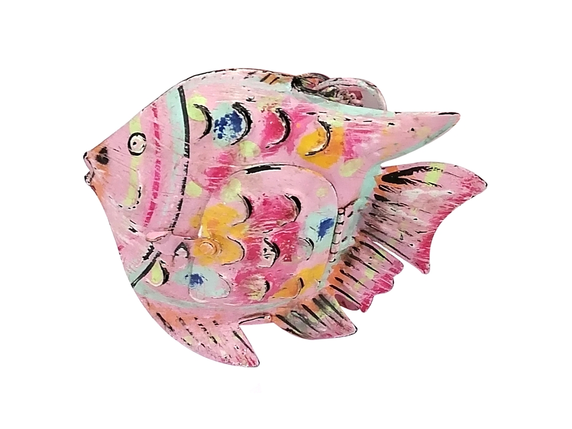 Castiçal Peixe Rosa BY SIGRIS