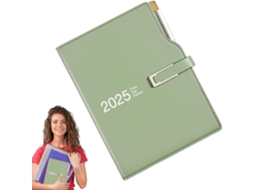 Agenda Diária A6 2025, Calendário, Semanal De Compromissos Para, Com Caneta, E Tarefas, Pessoas Ocupadas