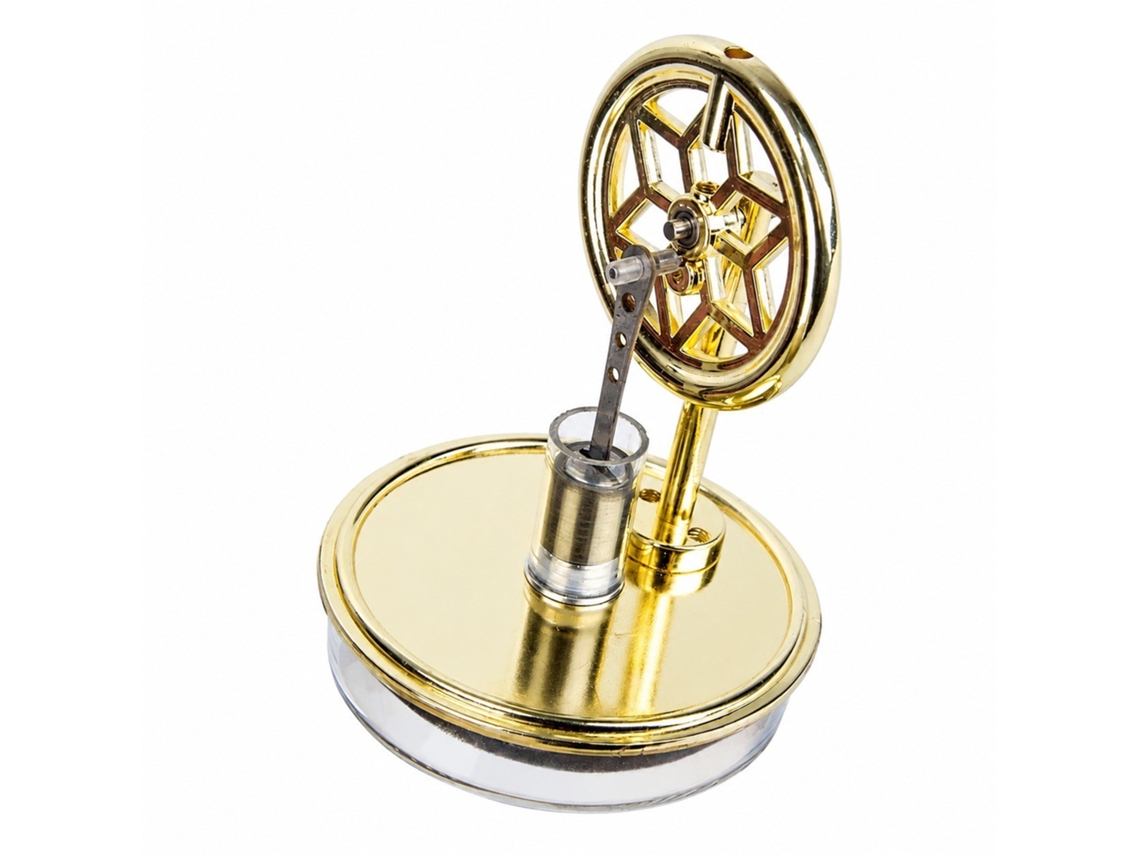 Modelo De Motor Stirling De Baixa Temperatura (metal)