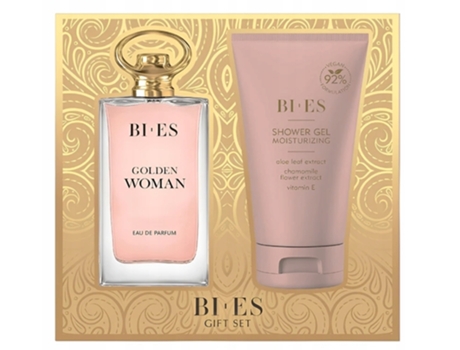 Golden Elegance 90ml Eau De Parfum 150ml Shower Gel Deluxe Gift Set For Women Bi Es