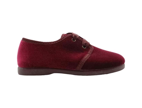 Sapatos de Menino TOKOLATE Blucher Veludo Vermelho (20)
