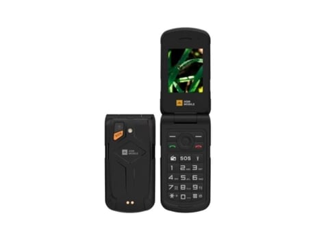 M10 Flip 4g Black Rugerizado Móvil 2.4 Agm