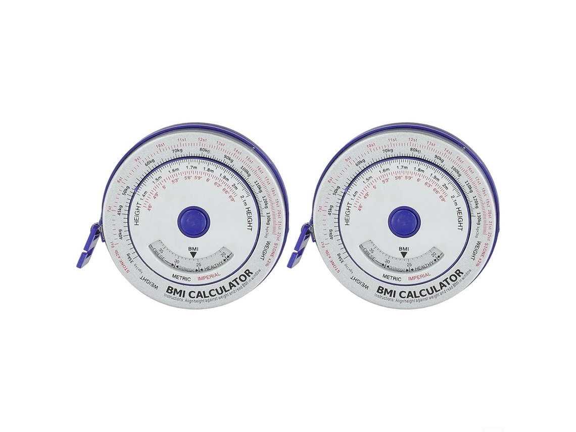 Fita Métrica Para Medição De Imc Com Trava Retrátil, 150cm De Comprimento, Para Medir Partes Do Corpo Como Braço
