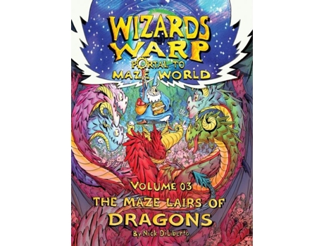 Livro Wizards Warp The Maze Lairs Of Dragons De Nick Diliberto (inglês)