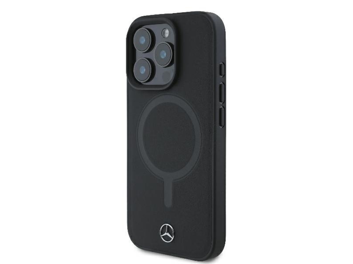 Capa para iPhone 16 Pro MERCEDES Rígida Preto