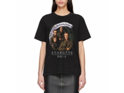 Rockinstone Stargate Cast And Gate Black Adult T-shirt Size:xxxl