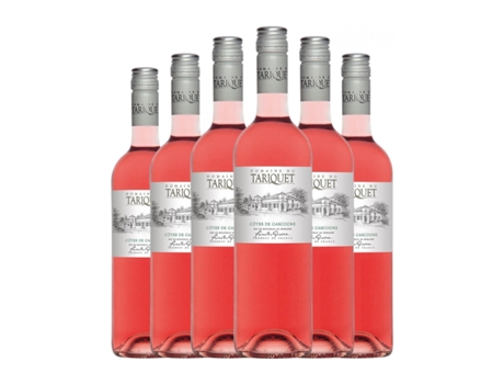 Vinho rosé TARIQUET Rosé de Pressée Vin de Pays Côtes de Gascogne Jovem (0.75 L - 6 Unidades)