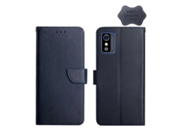 Capa De Couro Com Flip Horizontal À Prova De Impressões Digitais Para Zte Blade L9
