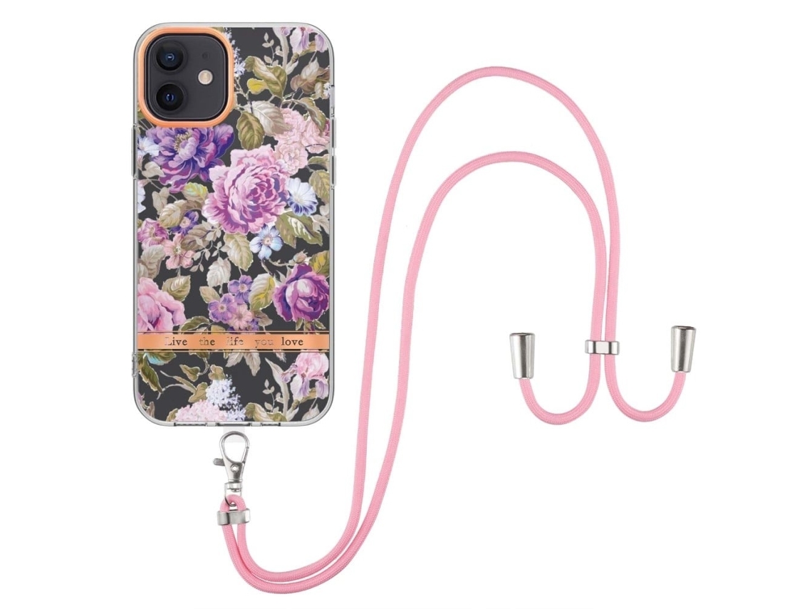 Lurelia Capa Tpu Com Cordão Para Iphone 12 Pro