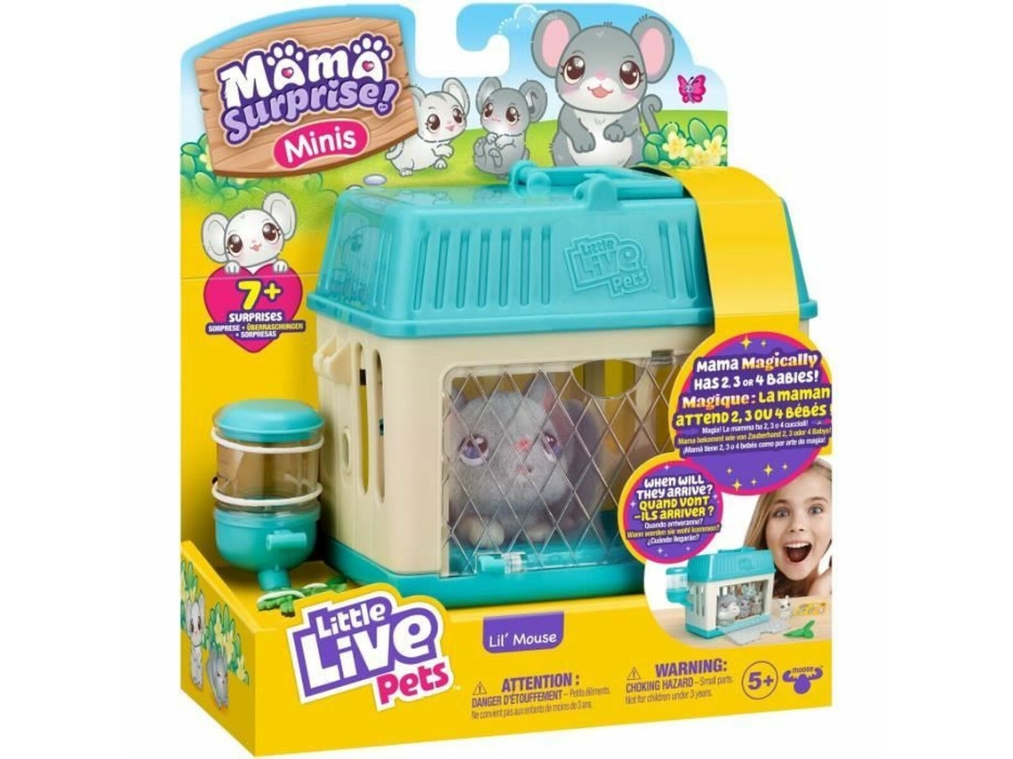Animal de Peluche MOOSE TOYS Mama Surprise