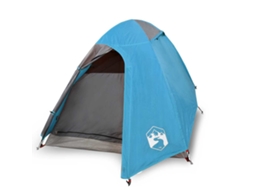 Camping Tent, Camping Tents Vidaxl Azul Poliéster (2 Pessoas)