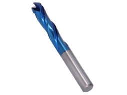 Fresa Cnc Em Aço Tungstênio Com 3 Laminas