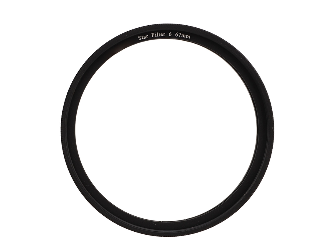 Filtro Estrella Ajustable 6 Líneas Hd Con Recubrimiento Efecto Starburst Para Cámara 67mm