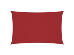 Vela Para Sol Tecido Oxford Retangular Vermelho 4x7 m MAISON EXCLUSIVE